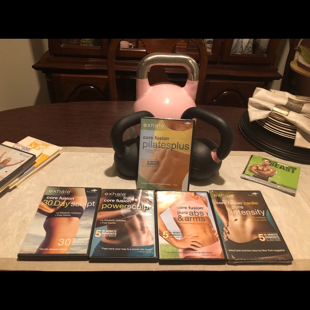 Fitness Dvds 📀~ Pilates ~ Core